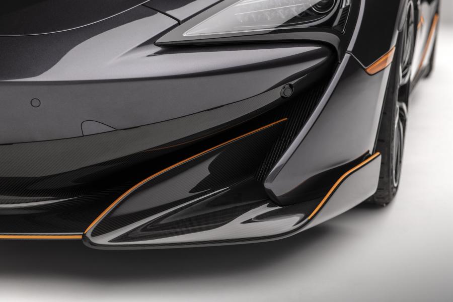 Детали экстерьера McLaren 600LT in Stealth Grey by MSO 2018 года  (NA) (фото 12 из 21)